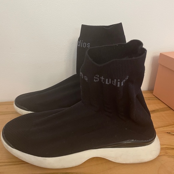 Acne studios sock sneakers in black size 38 - Picture 13 of 16